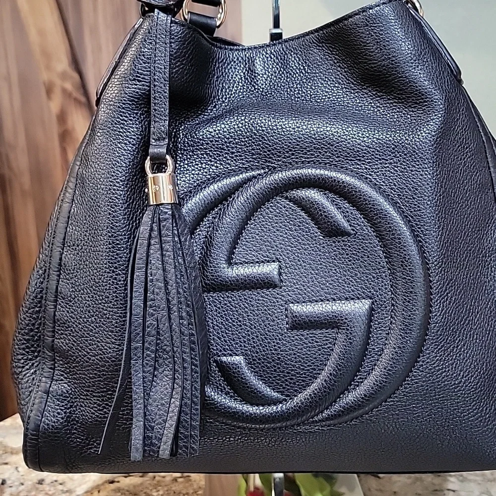 Gucci  SOHO EUC W/COA SHOULDER BAG - Picture 2 of 11
